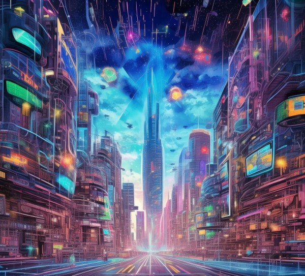 科技动态下的视觉盛宴,插画海报的创新与未来 科技动态下的视觉盛宴,插画海报的创新与未来